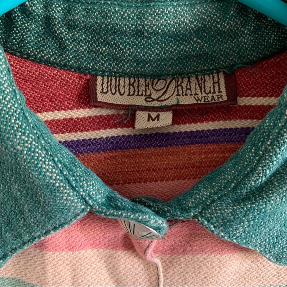 Vintage Double D Ranch Western Shirt - Picture 4 of 6